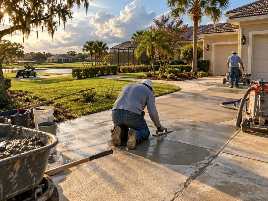 Concrete Repair & Leveling in The Villages, FL