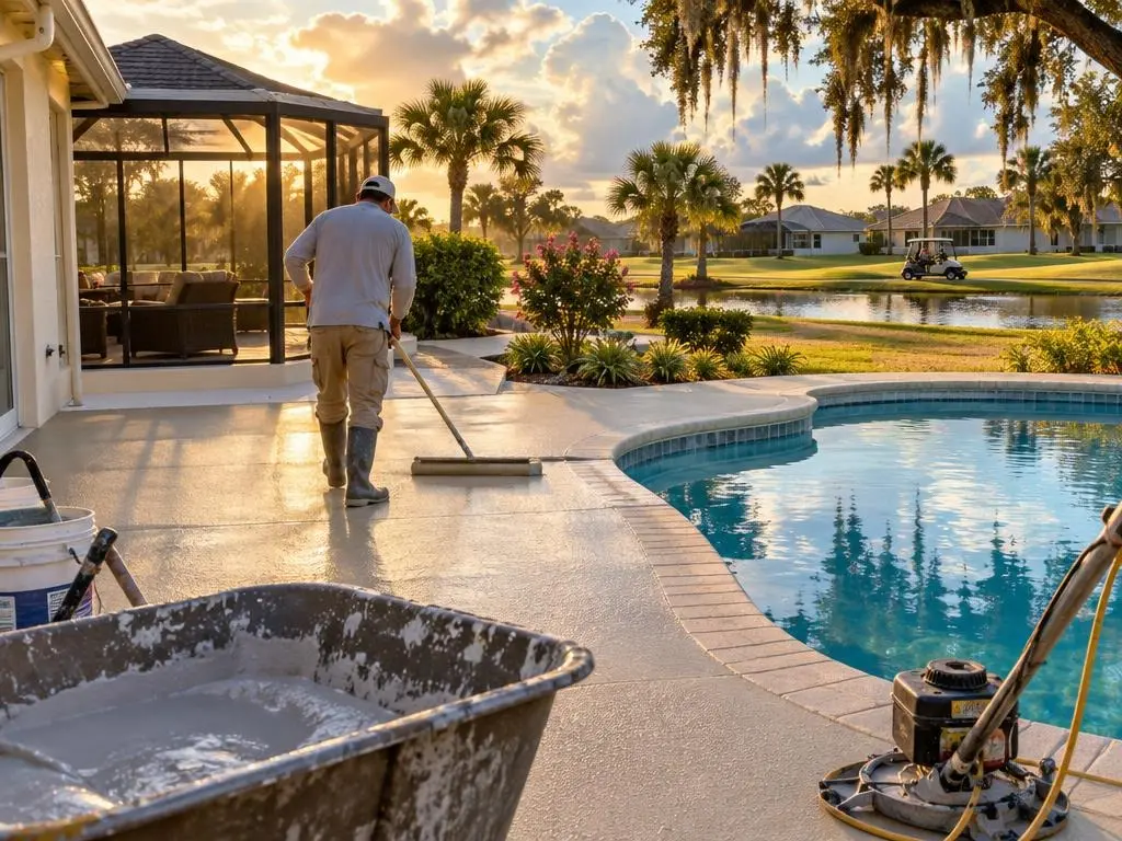 Pool Decks in The Villages, FL